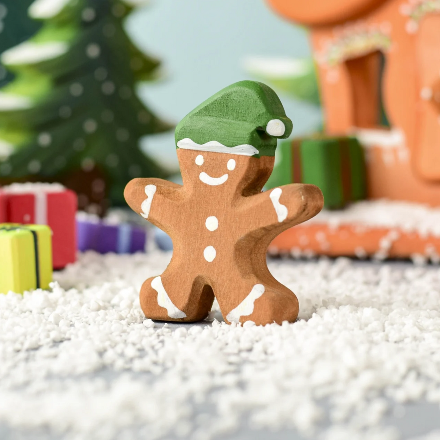 Gingerbread Cookie (Boy) | Wooden Christmas Toy