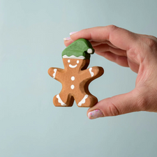 Gingerbread Cookie (Boy) | Wooden Christmas Toy