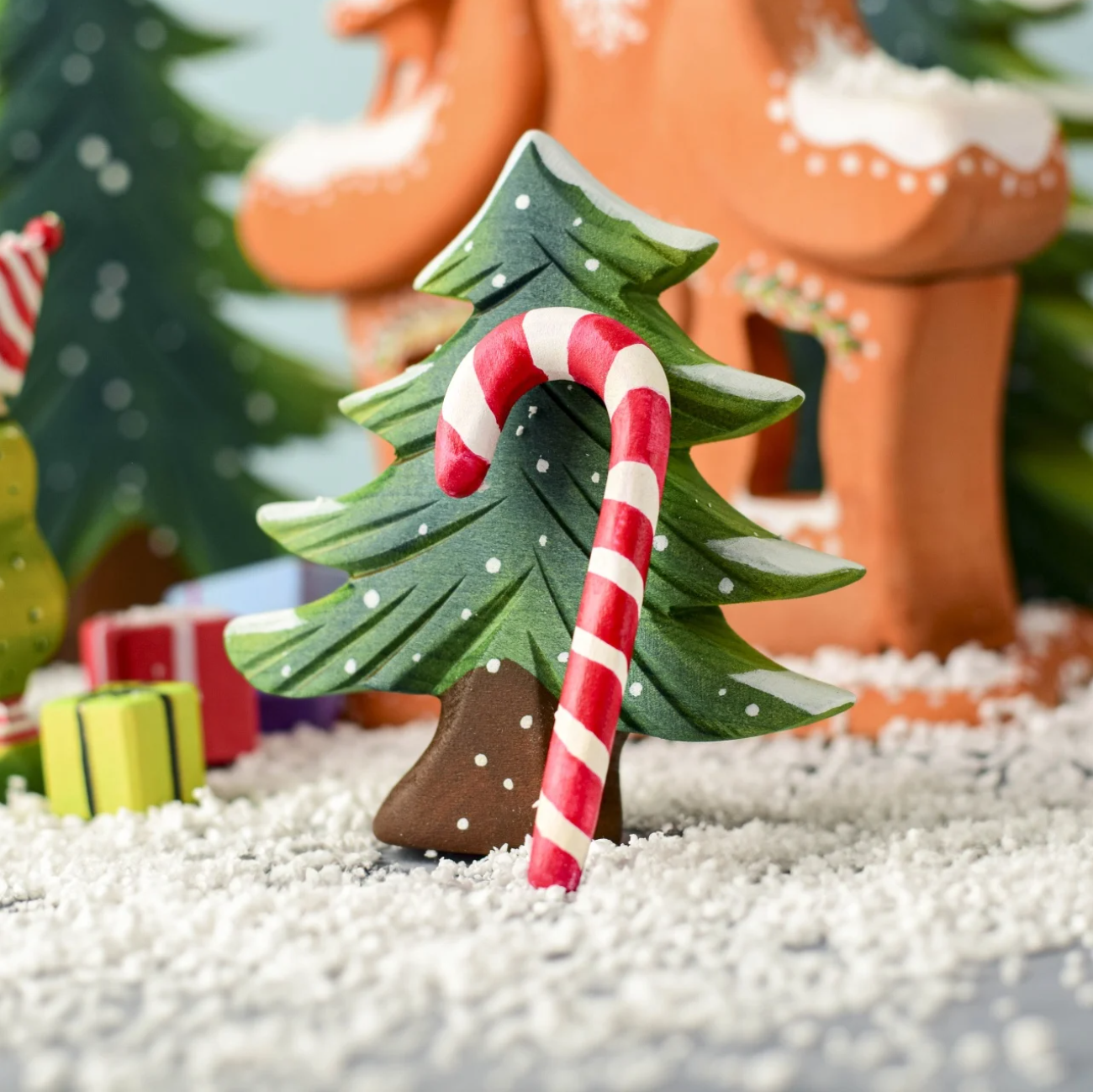 Candy Cane | Wooden Christmas Toy