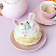 Felt Bunny Donut | Easter Play Food