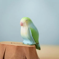 Tree Stump and Lovebirds Set | Wooden Toy