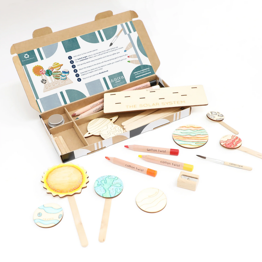 Solar System Wooden Craft Kit