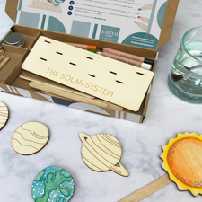 Solar System Wooden Craft Kit
