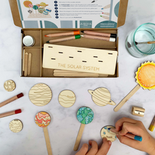 Solar System Wooden Craft Kit