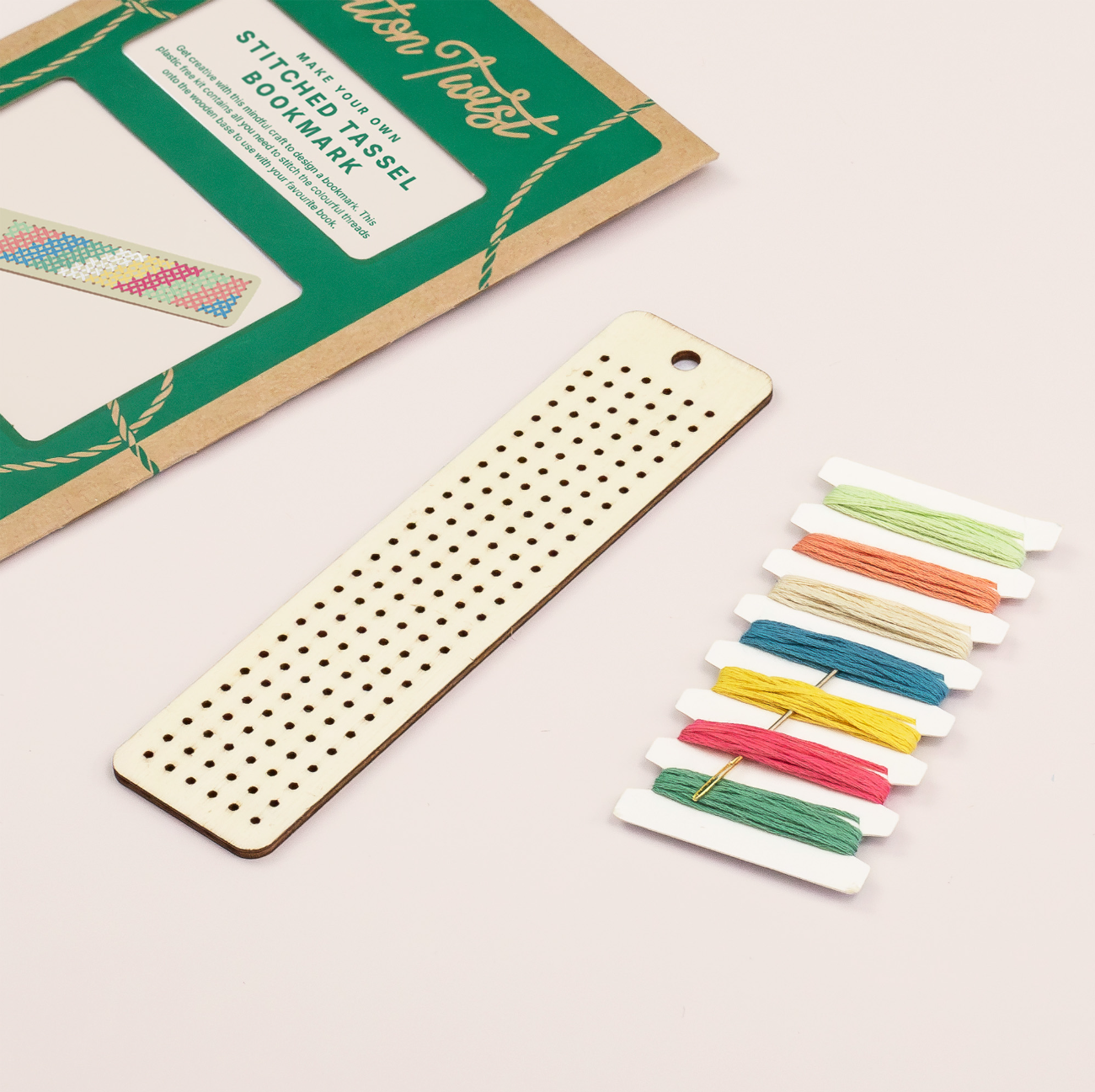 Make Your Own Stitched Tassel Bookmark | DIY Craft Kit