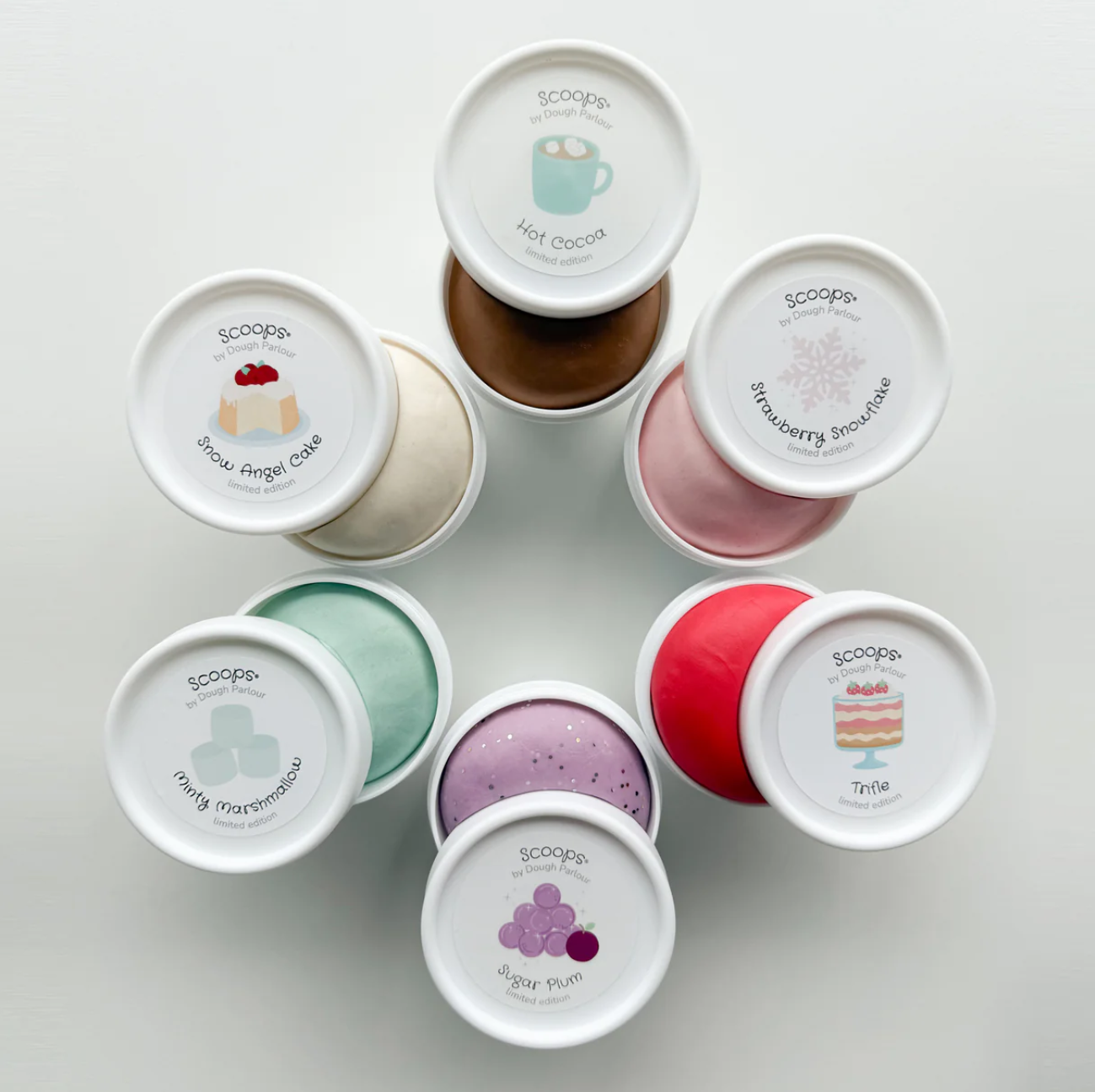 Limited Edition Minty Marshmallow Play Dough (Made in Canada)