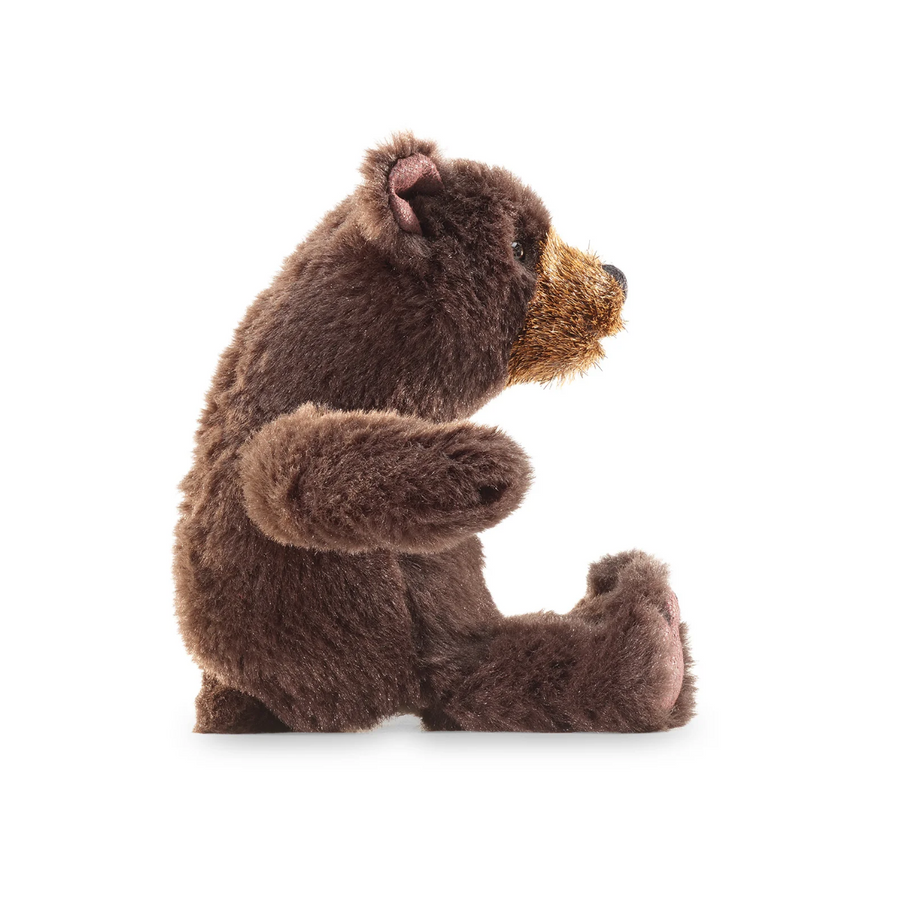 Mini Brown Bear Finger Puppet