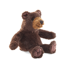 Mini Brown Bear Finger Puppet