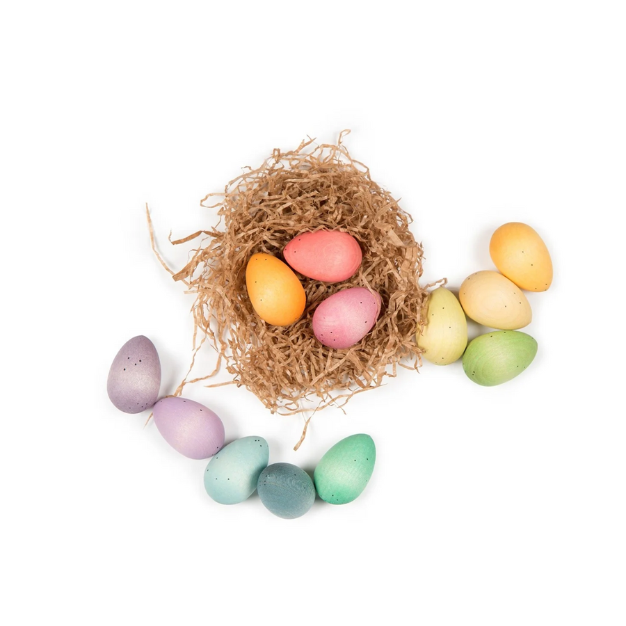 Grapat Wooden Happy Eggs (12pcs)