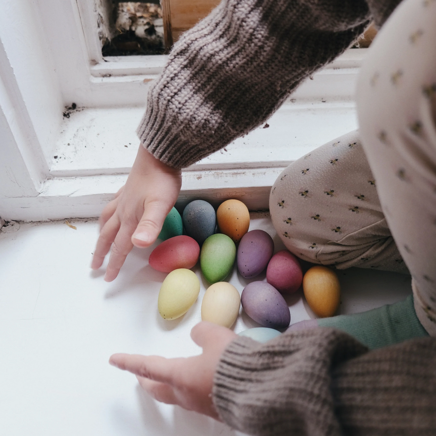 Grapat Wooden Happy Eggs (12pcs)