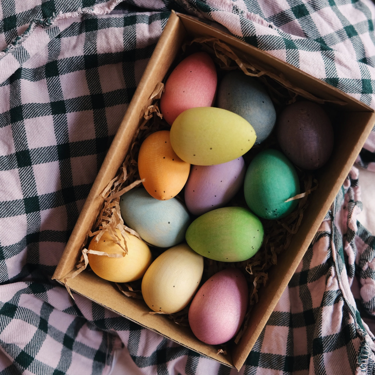 Grapat Wooden Happy Eggs (12pcs)