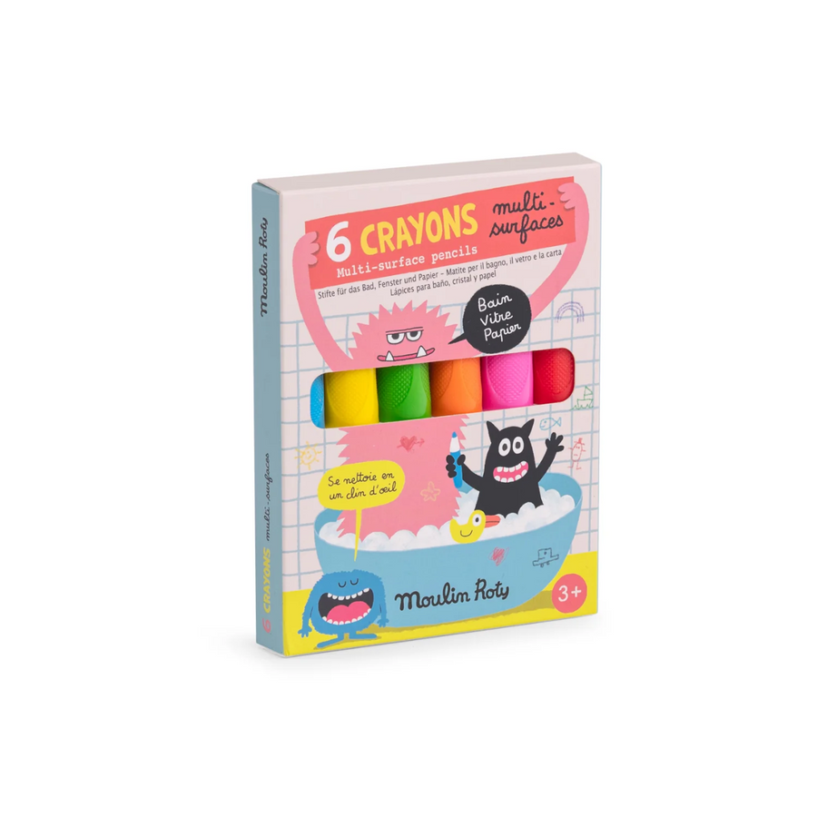 Schmouks - 6 Multi-Surface Crayons