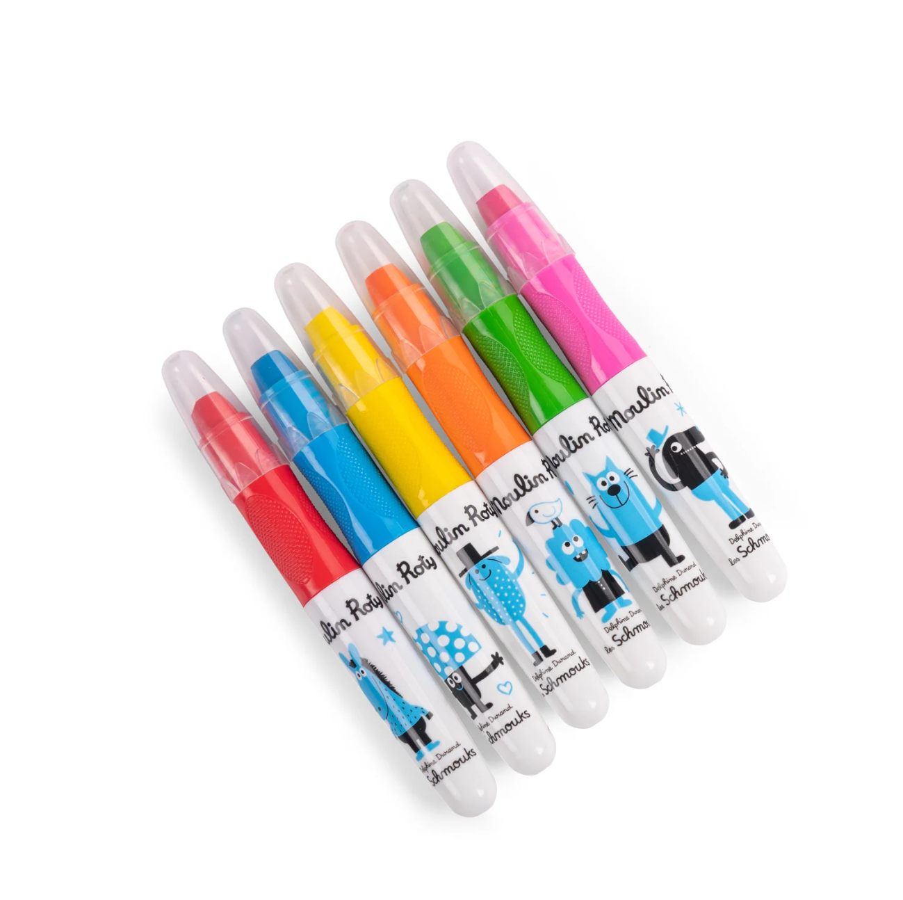 Schmouks - 6 Multi-Surface Crayons
