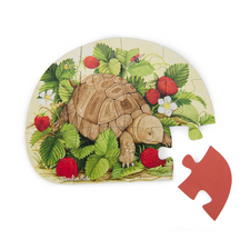 Le Jardinier - Garden Animals Mini Puzzles (4 Puzzles x 12pcs)