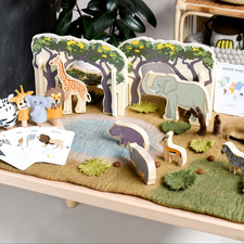 Felt Safari Playmat Playscape (Large)