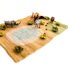 Felt Safari Playmat Playscape (Large)