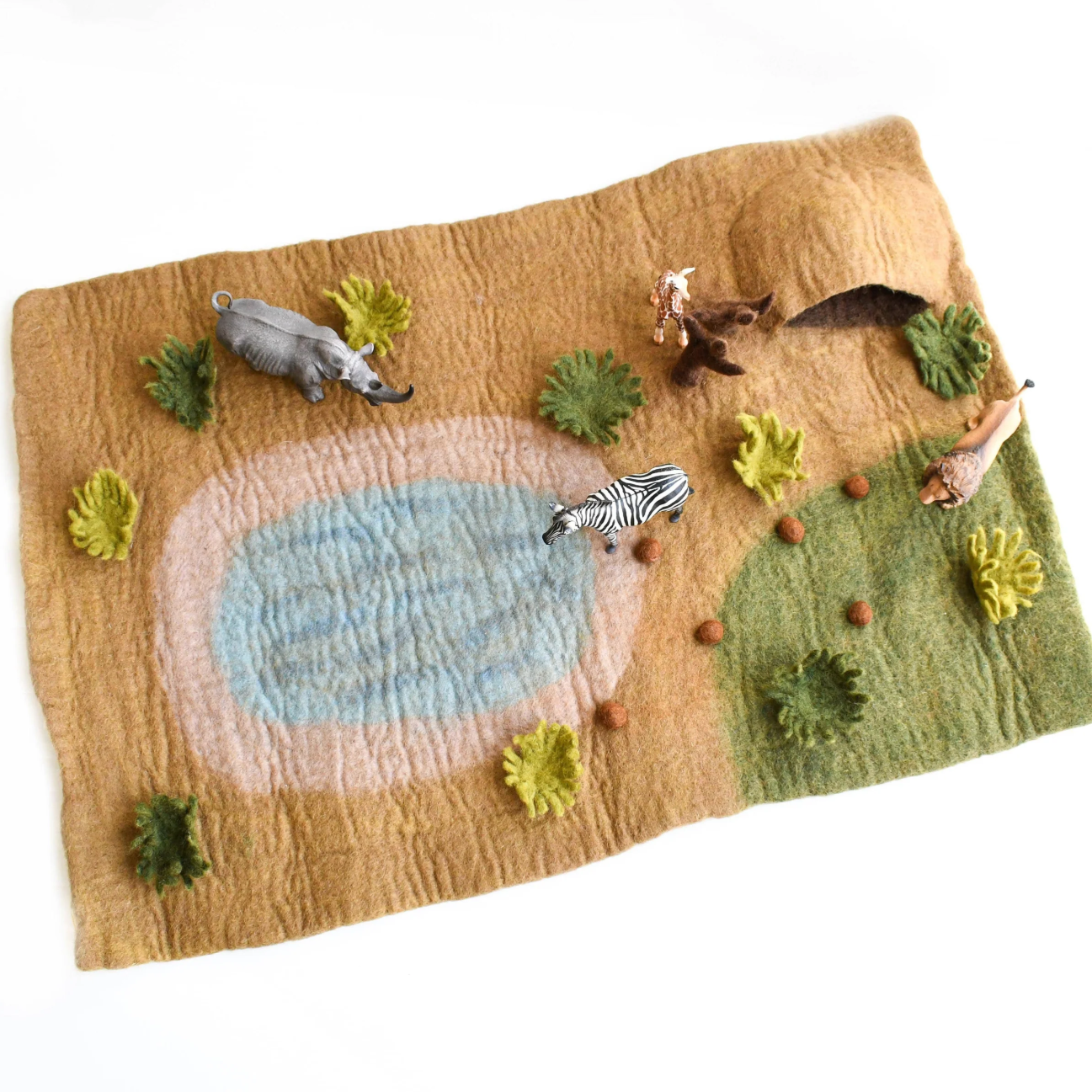 Felt Safari Playmat Playscape (Large)