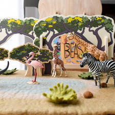 Felt Safari Playmat Playscape (Large)