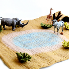 Felt Safari Playmat Playscape (Large)