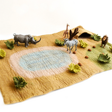 Felt Safari Playmat Playscape (Large)