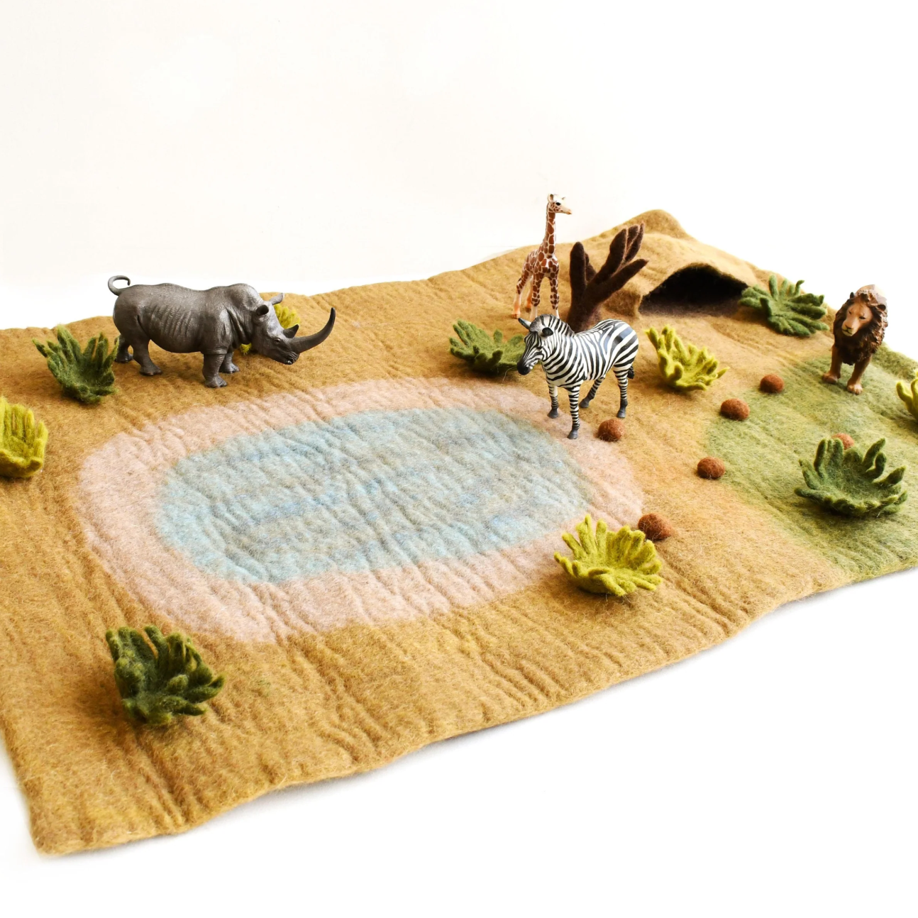 Felt Safari Playmat Playscape (Large)