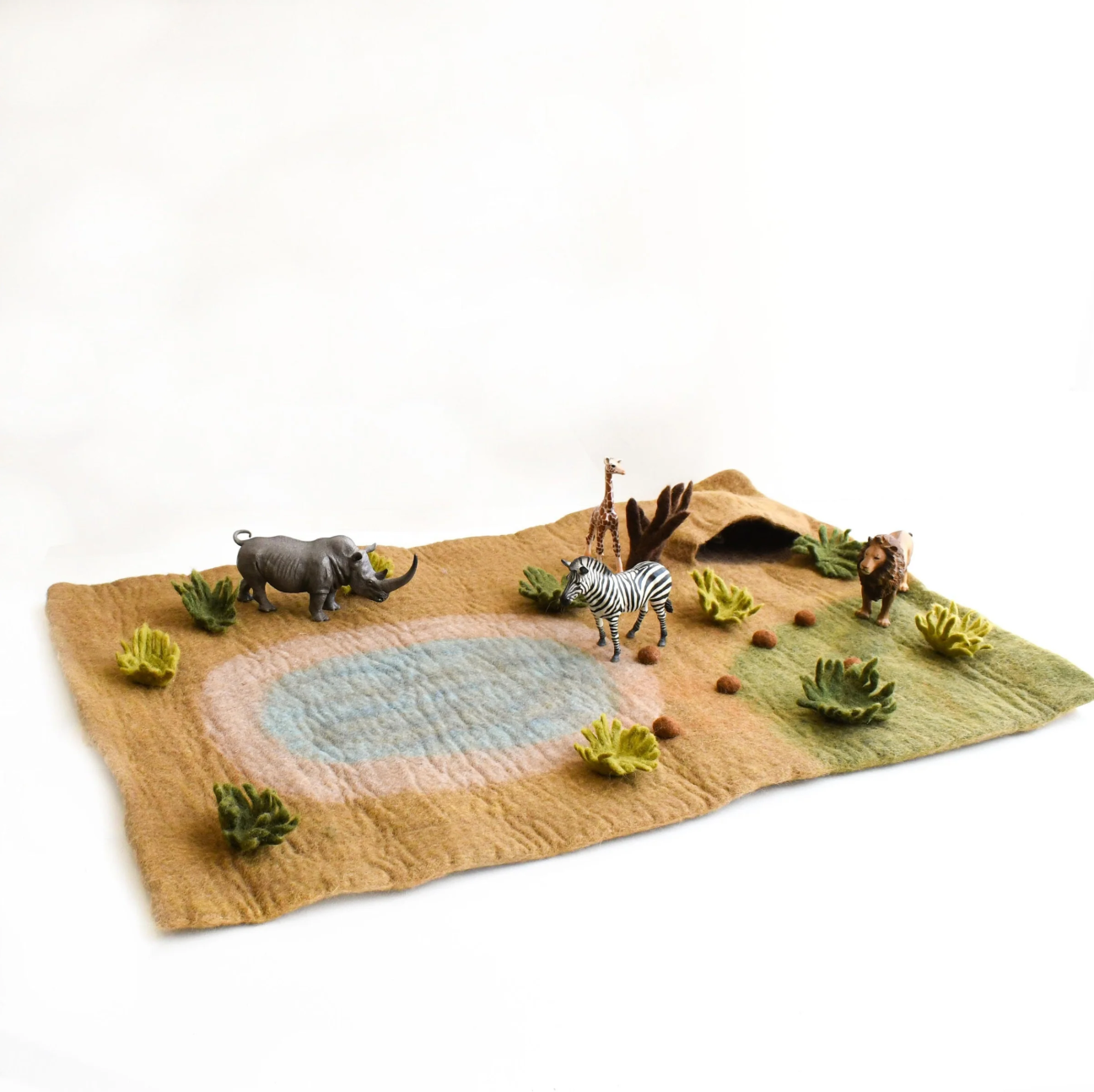 Felt Safari Playmat Playscape (Large)