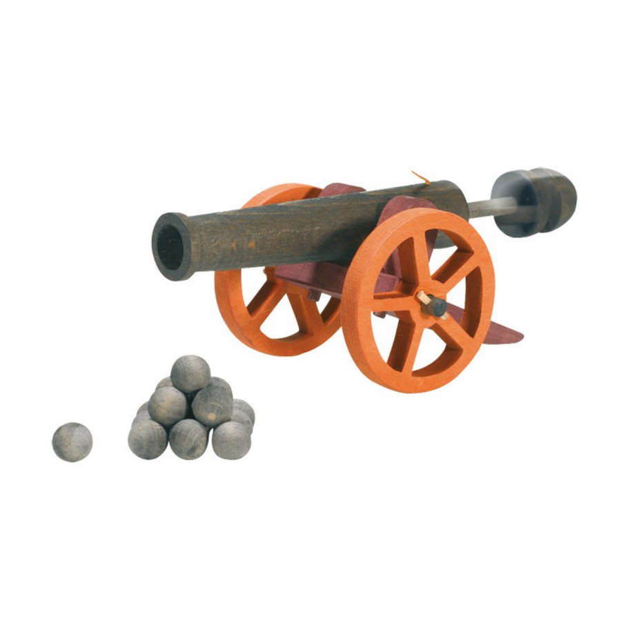 Ostheimer Structure - Large Cannon with 10 Cannonballs