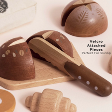 Wooden Toy Artisan Bread Set