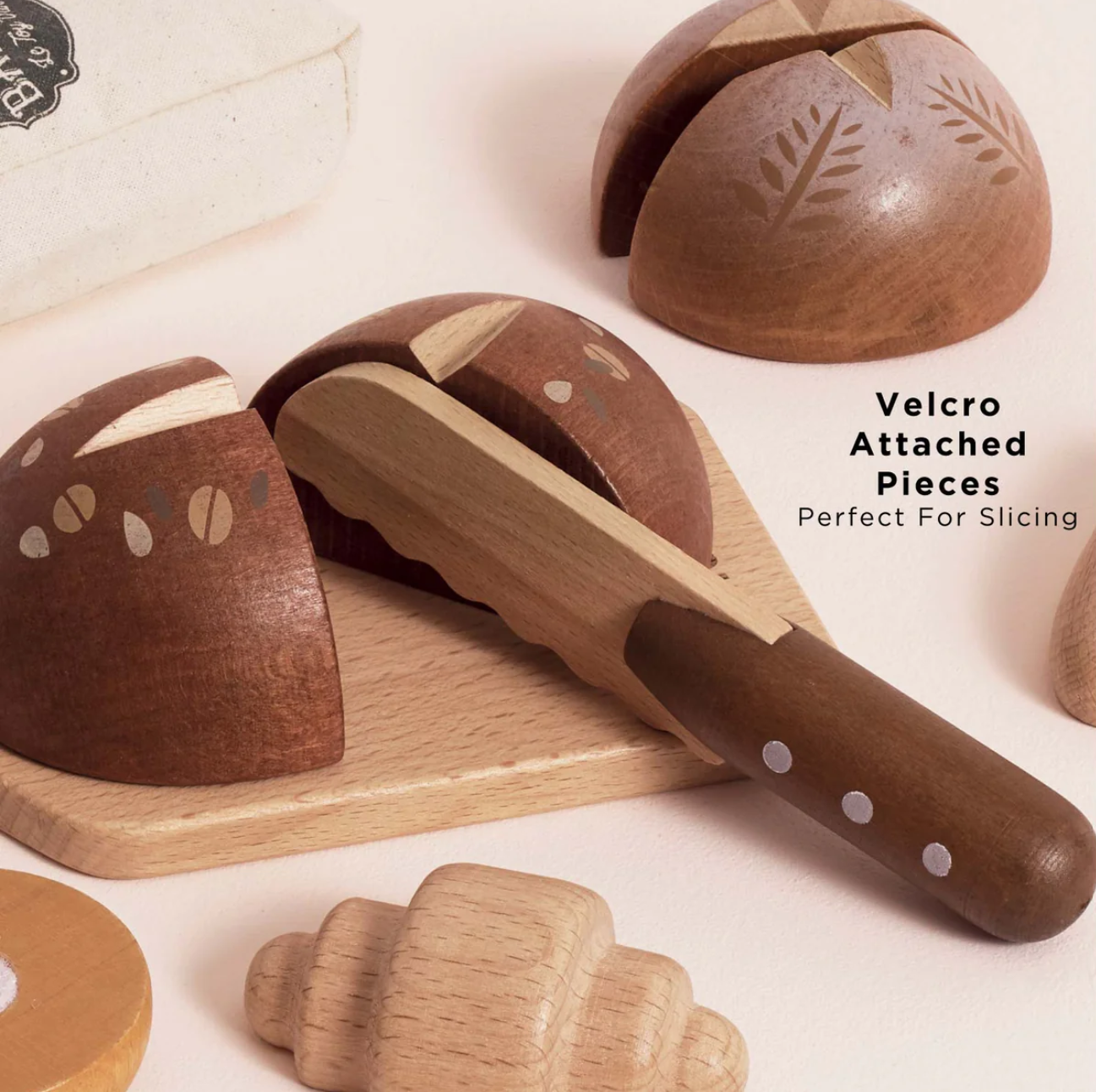 Wooden Toy Artisan Bread Set