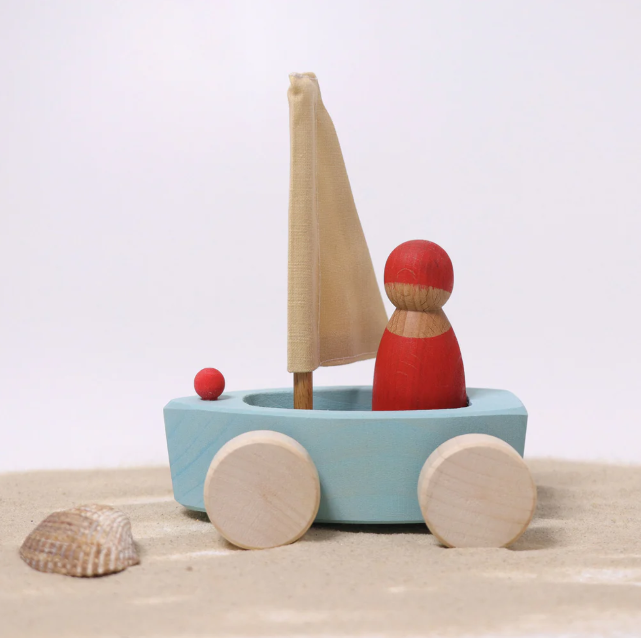 Grimm's Little Land Yachts with Sailors (8pcs)