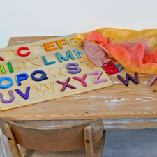 Grimm's Rainbow Alphabet Puzzle
