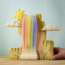Rainbow Cliff & Waterfall | Wooden Toy