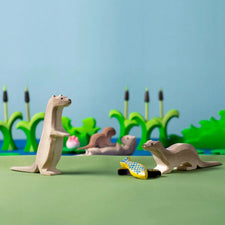 Otter Family Set (Set of 4) | Wooden Toy