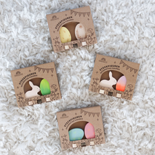 Grimm's Celebration Ring Deco (Easter Set Batik Orange - 2pcs)