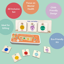 Wooden Feelings Chart for Kids