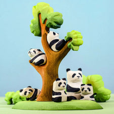 PRE-ORDER Panda Bears Family (Set of 3)