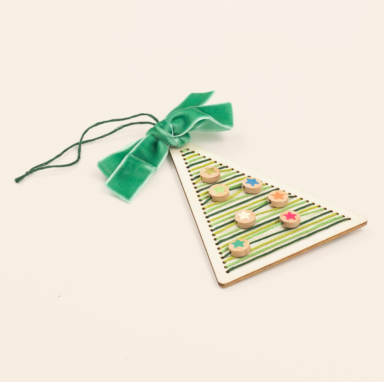 Make Your Own Stitched Decoration Craft Kit (Christmas Tree)