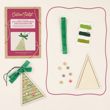 Make Your Own Stitched Decoration Craft Kit (Christmas Tree)