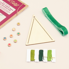 Make Your Own Stitched Decoration Craft Kit (Christmas Tree)