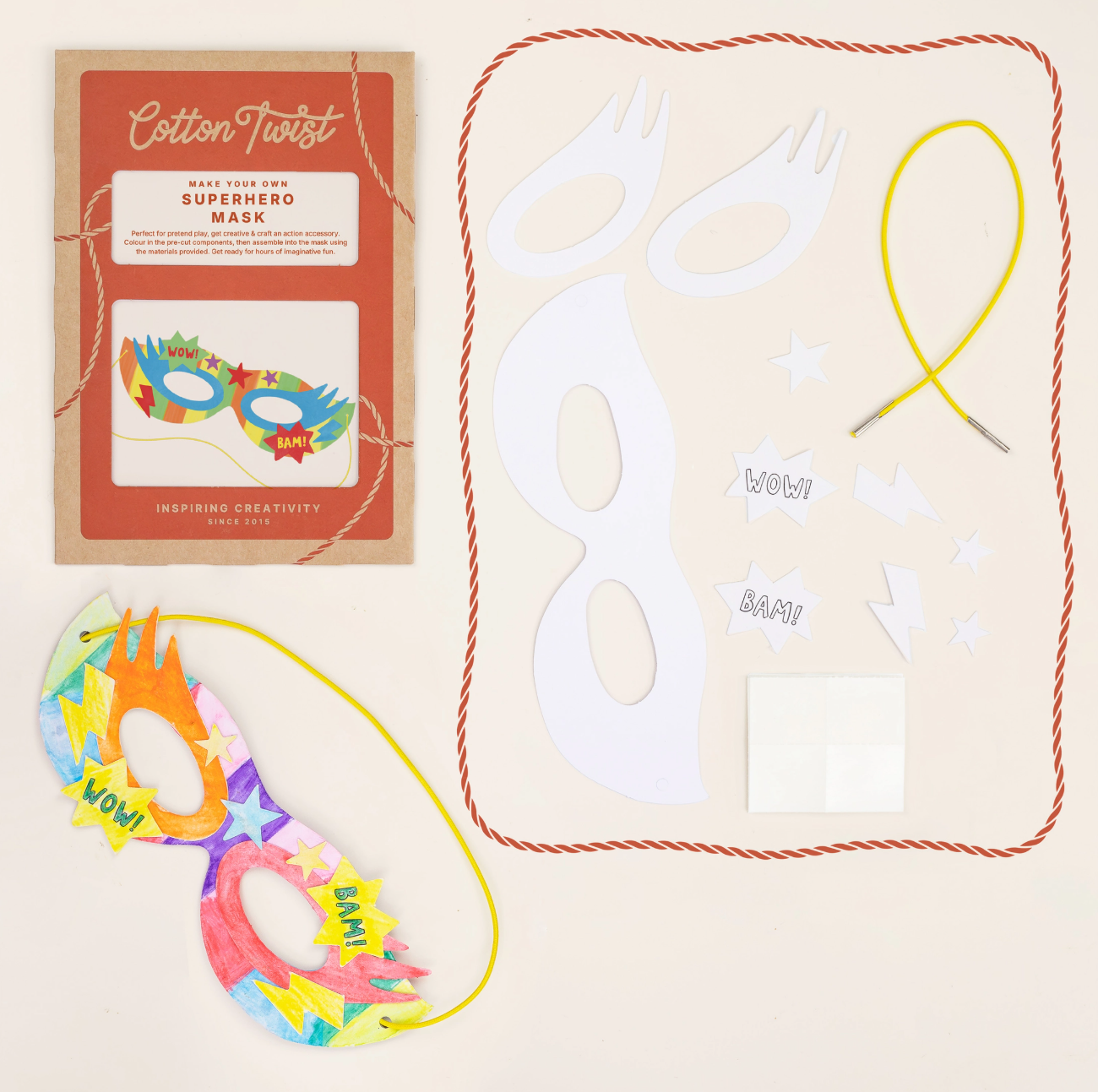 Make Your Own Superhero Mask Craft Kit