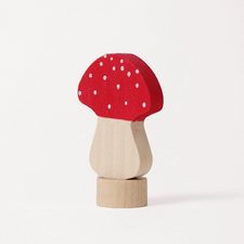 Grimm's Celebration Ring Deco Fly Agaric (Spotted Mushroom)