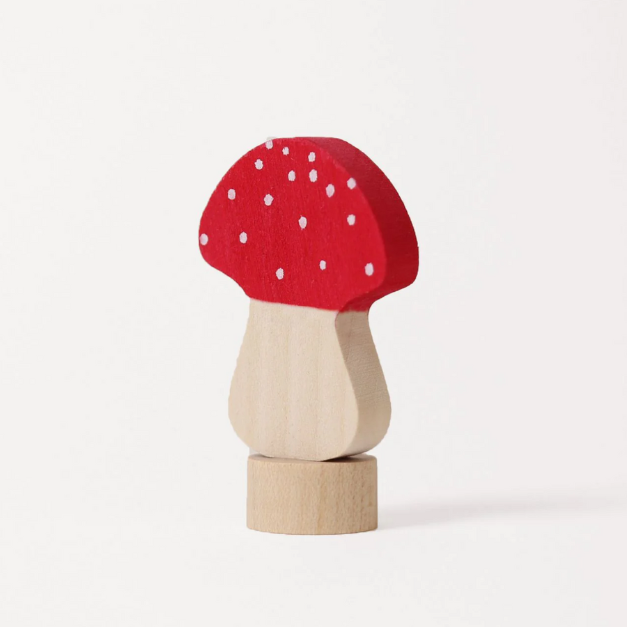 Grimm's Celebration Ring Deco Fly Agaric (Spotted Mushroom)