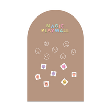 Magic Playwall - Arch Magnetic Wall Decal (Caramel)