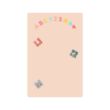 Rectangular Magic Playwall - Magnetic Wall Decal (Blush)