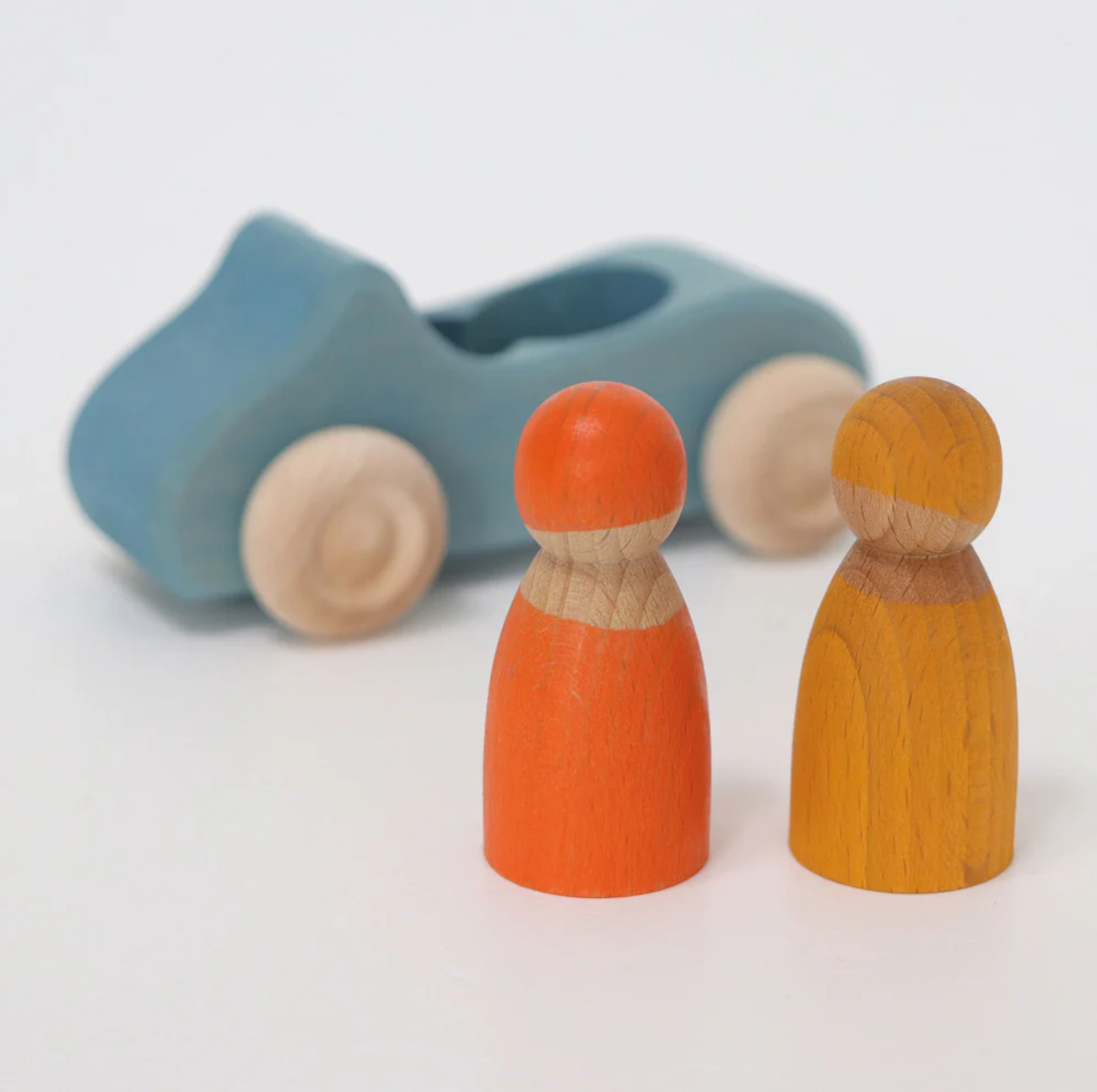 Grimm's Large Convertible Car with Two Rainbow Friends (Blue)