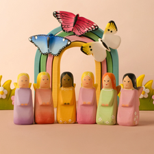 PRE-ORDER Bumbu Wooden Fairy (Sage)
