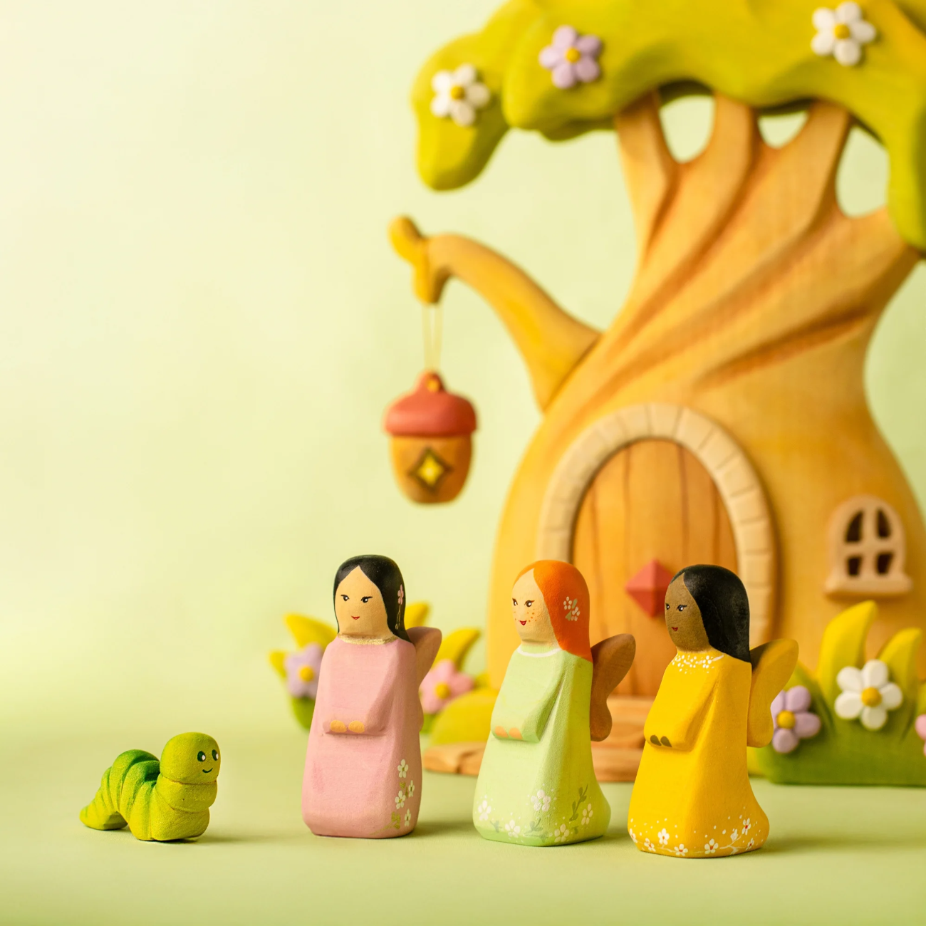 PRE-ORDER Bumbu Wooden Fairy (Sage)