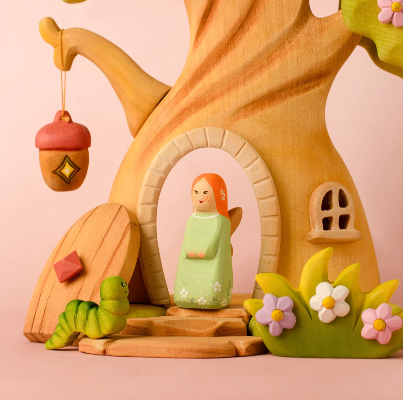 PRE-ORDER Bumbu Wooden Fairy (Sage)