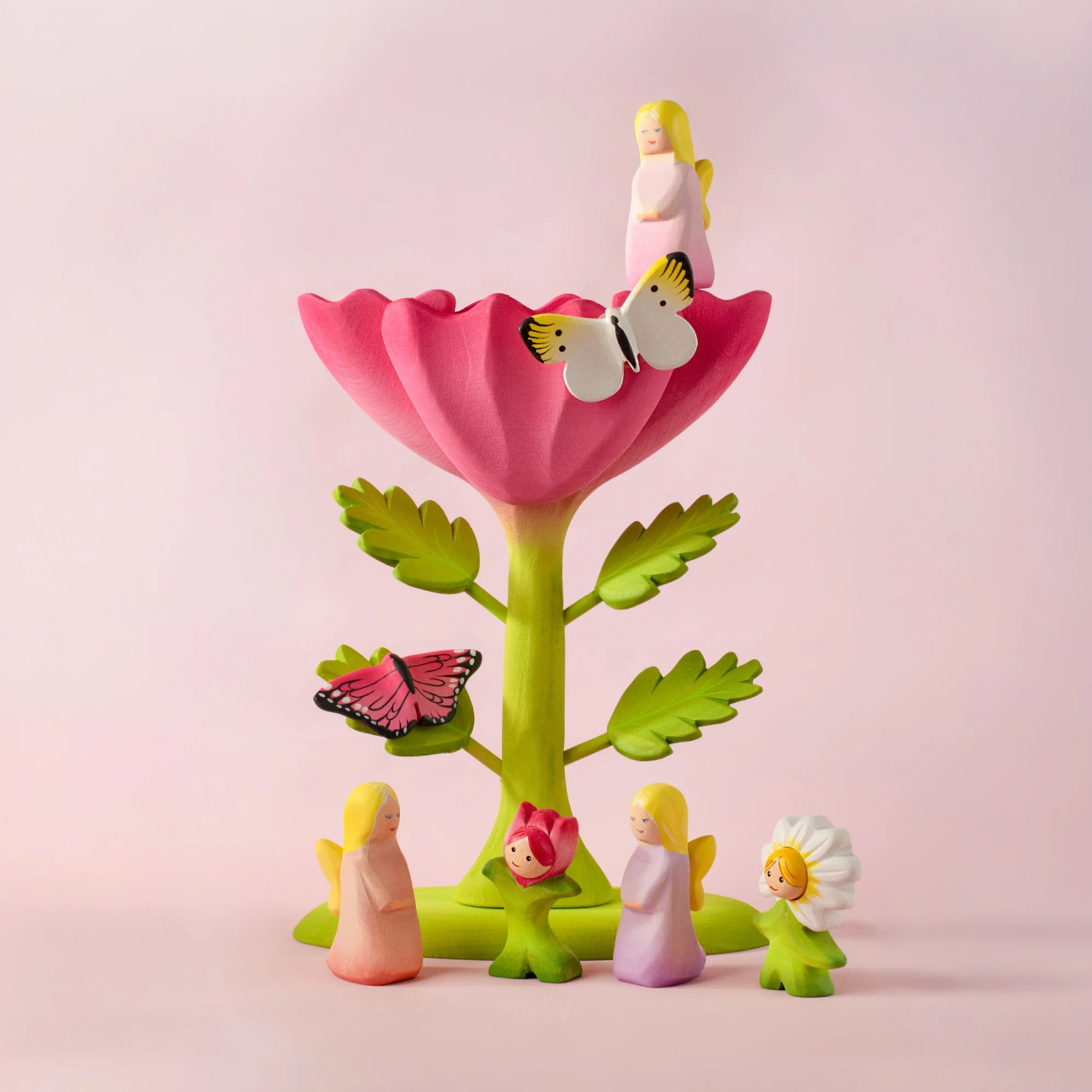 PRE-ORDER Bumbu Wooden Fairy (Coral)