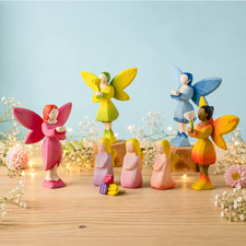 PRE-ORDER Bumbu Wooden Fairy (Coral)